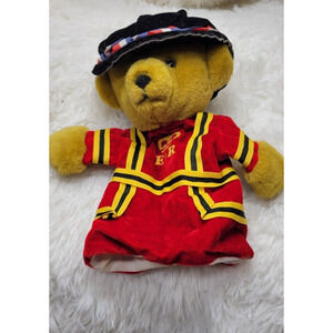 Merrythought Beefeater Blond Teddy Bear Tower of London Puppet Plush Animal
